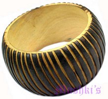 Wooden Bangle - click here for large view