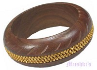 Wooden Bangle - click here for large view