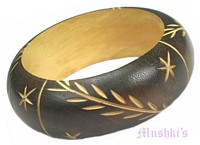 Wooden Bangle - click here for large view