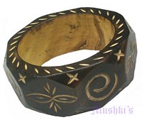 Wooden Bangle - click here for large view