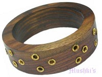 Wooden Bangle - click here for large view