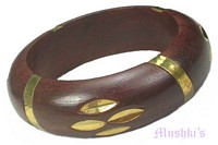 Wooden Bangle - click here for large view