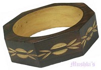 Wooden Bangle - click here for large view