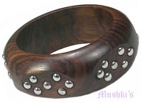 Wooden Bangle - click here for large view