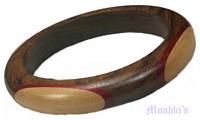 Wooden Bangle - click here for large view