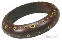 Wooden Bangle - click here for large view
