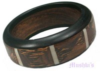 Wooden Bangle - click here for large view