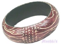 Wooden Bangle - click here for large view