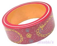 Wooden Bangle - click here for large view