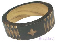 Wooden Bangle - click here for large view