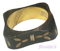 Wooden Bangle - click here for large view