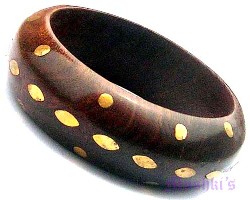 Wooden Bangle - click here for large view