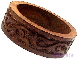 Wooden Bangle - click here for large view
