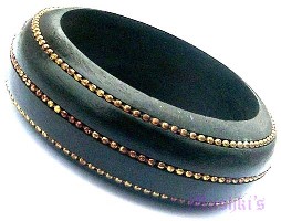 Wooden Bangle - click here for large view