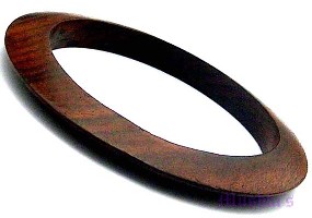 Wooden Bangle - click here for large view