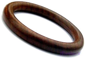 Wooden Bangle - click here for large view