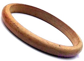 Wooden Bangle - click here for large view