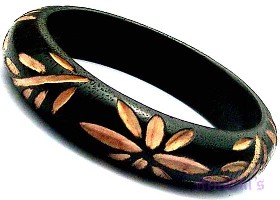 Wooden Bangle - click here for large view