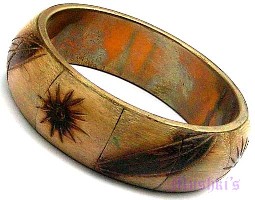 Wooden Bangle - click here for large view