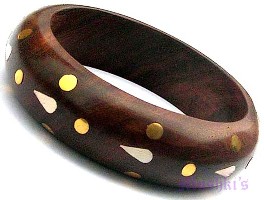 Wooden Bangle - click here for large view