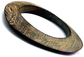 Wooden Bangle - click here for large view