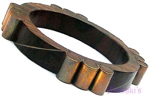 Wooden Bangle - click here for large view