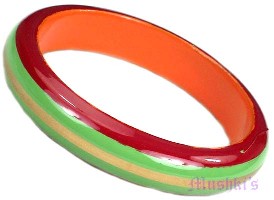 Wooden Bangle - click here for large view