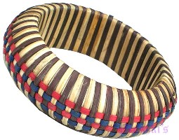 Wooden Bangle - click here for large view