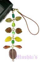 Indian beaded mobile charms - click here for large view