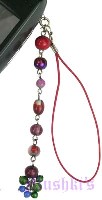 Indian beaded mobile charms - click here for large view