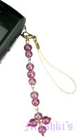 Indian beaded mobile charms - click here for large view
