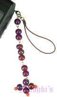Indian beaded mobile charms - click here for large view