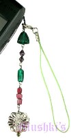 Indian beaded mobile charms - click here for large view