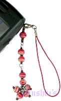 Indian beaded mobile charms - click here for large view