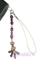 Indian beaded mobile charms - click here for large view