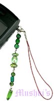 Indian beaded mobile charms - click here for large view
