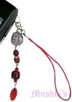 Indian beaded mobile charms - click here for large view