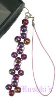 Indian beaded mobile charms - click here for large view