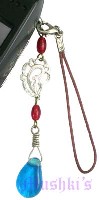 Indian beaded mobile charms - click here for large view