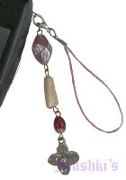 Indian beaded mobile charms - click here for large view