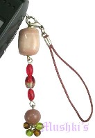 Indian beaded mobile charms - click here for large view