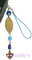 Indian beaded mobile charms - click here for large view