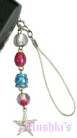 Indian beaded mobile charms - click here for large view
