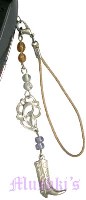 Indian beaded mobile charms - click here for large view