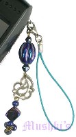 Indian beaded mobile charms - click here for large view