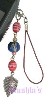 Indian beaded mobile charms - click here for large view