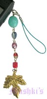 Indian beaded mobile charms - click here for large view