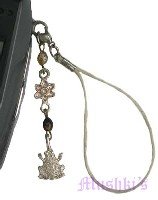 Indian beaded mobile charms - click here for large view