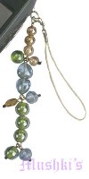 Indian beaded mobile charms - click here for large view