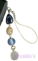 Indian beaded mobile charms - click here for large view